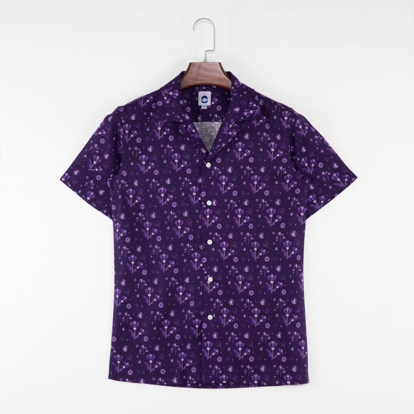 Midnight Garden button-up shirt
