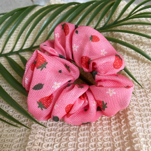 Strawberry scrunchie