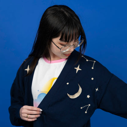 [SOLD OUT] Long starry cardigan