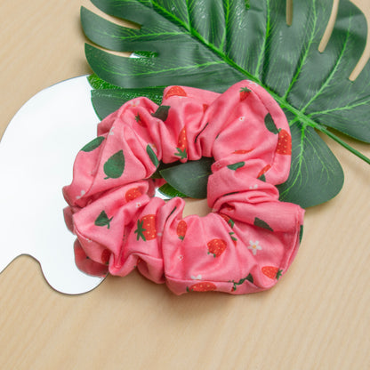 Strawberry scrunchie